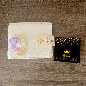 Disney Loungefly Belle and Beast Lace Wallet
